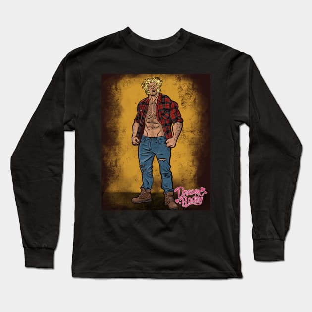 Dream Baddy Sabertooth Long Sleeve T-Shirt by Twogargs